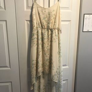 High-Low Floral Dress